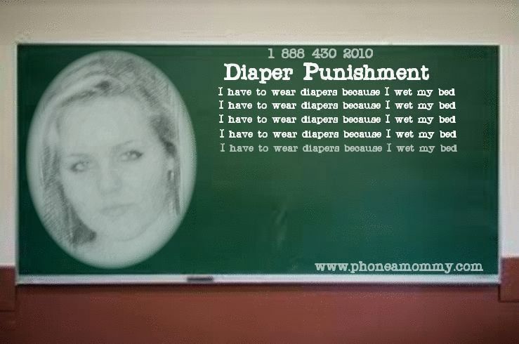 "Phone a Mommy Diaper Punishment"